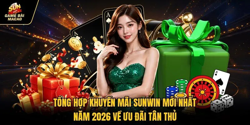 Tổng hợp khuyến mãi Sunwin mới nhất năm 2026 về ưu đãi tân thủ